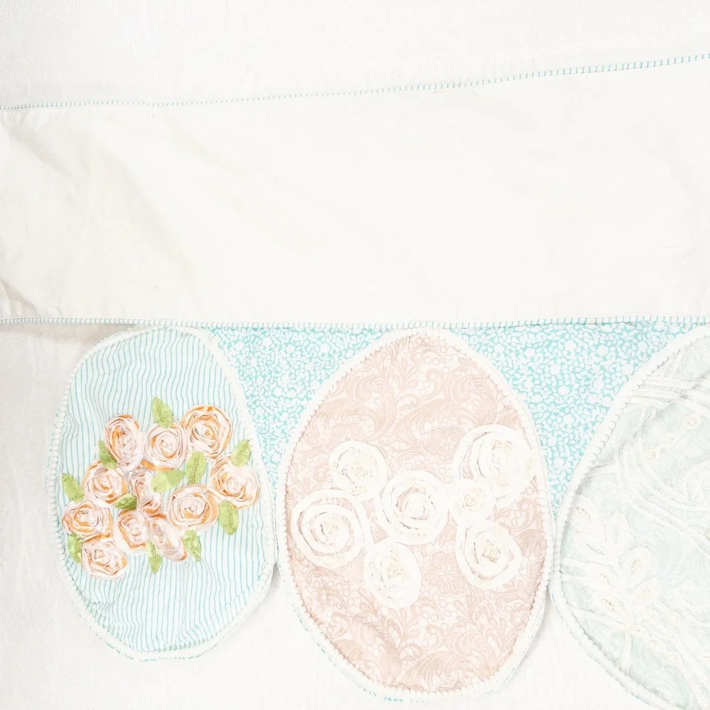 Pier 1 Imports Easter Eggs Hanging Table Runner Buffet Console Topper Farmhouse